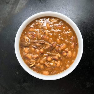 New England Style Baked Yellow Eye Beans