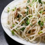 japanese radish salad with tuna