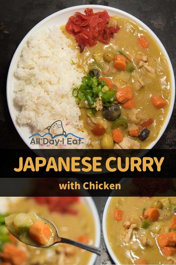 Japanese Curry with Chicken all day i eat like a shark