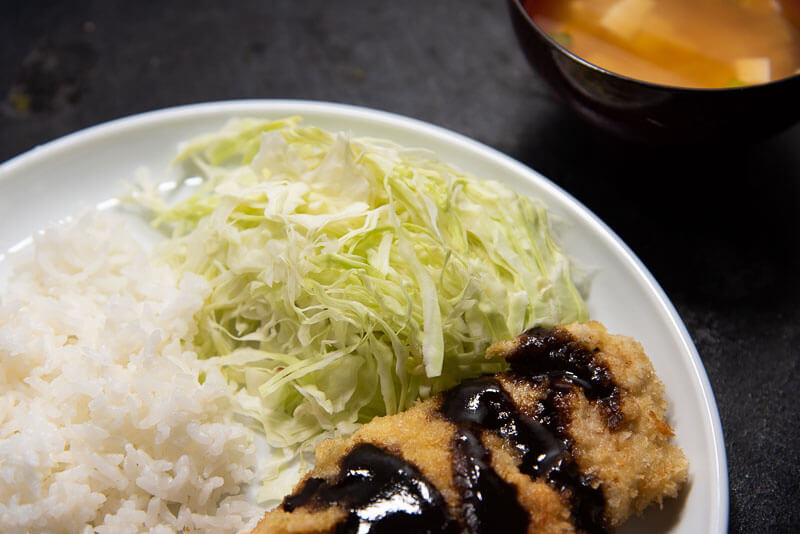chicken katsu japanese style deep fried chicken cutlet　かっばげ