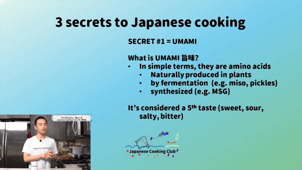 3 Japanese Cooking Secrets- Umami