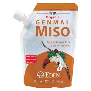 Eden Organic Genmai Miso, 12.1 oz, Soybean and Brown Rice
