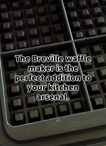 breville waffle maker equipment