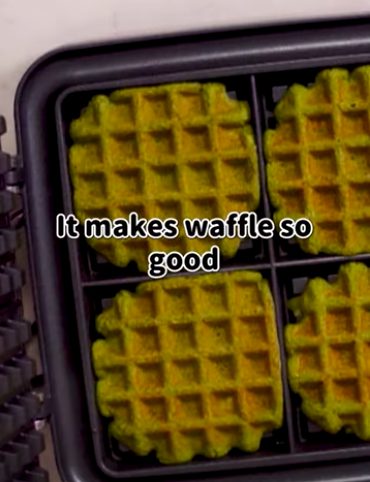 waffle made in breville waffle maker