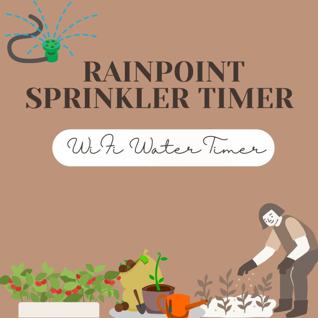 Rainpoint Sprinkler Timer WiFi Water Timer