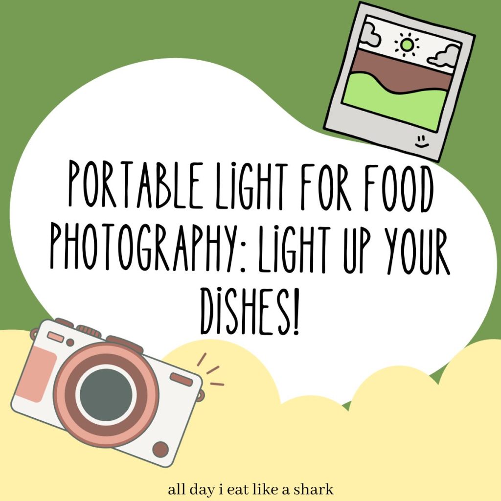 Portable Light for Food Photography