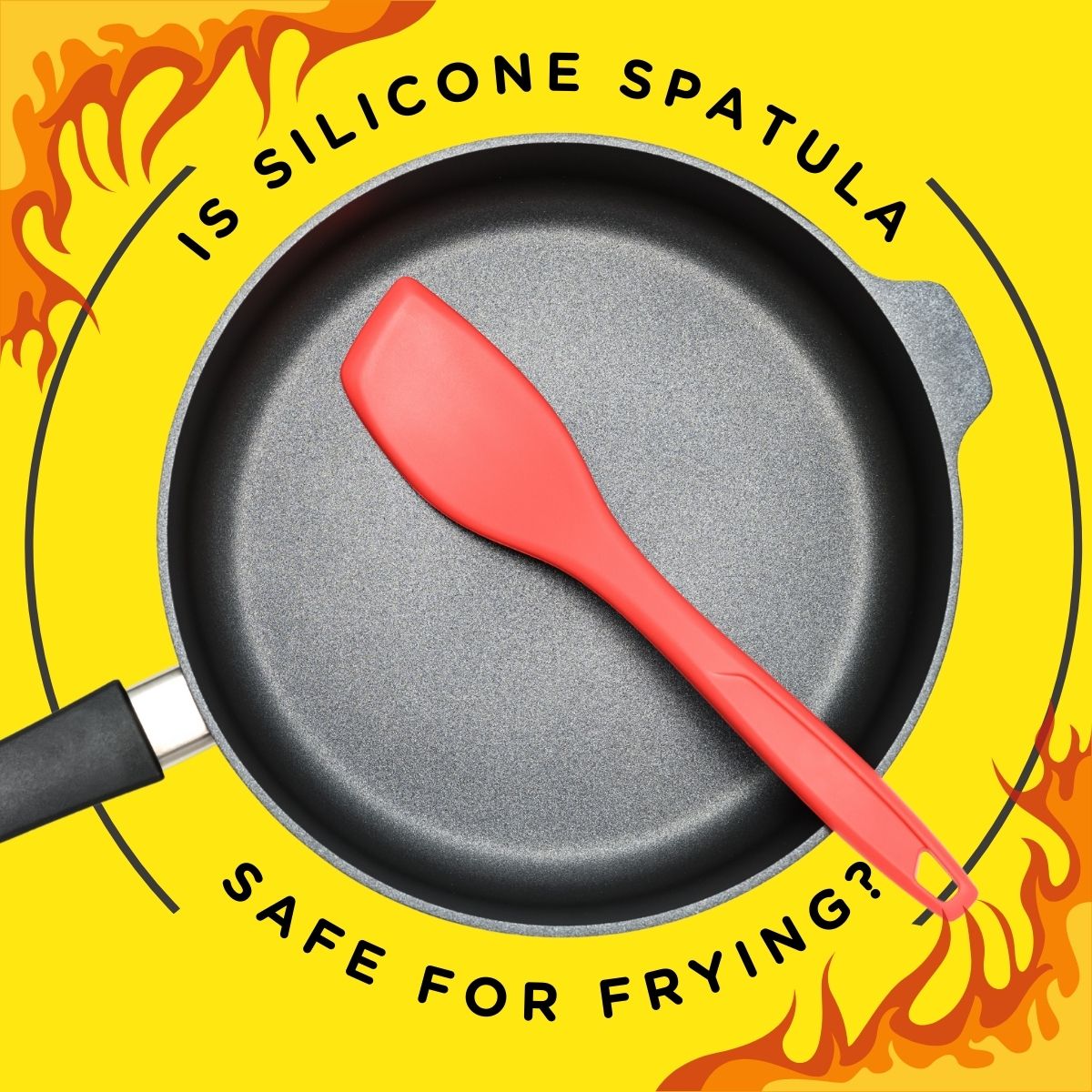 Food Grade Silicone Spatula, Suitable For Non Stick Cookware, High