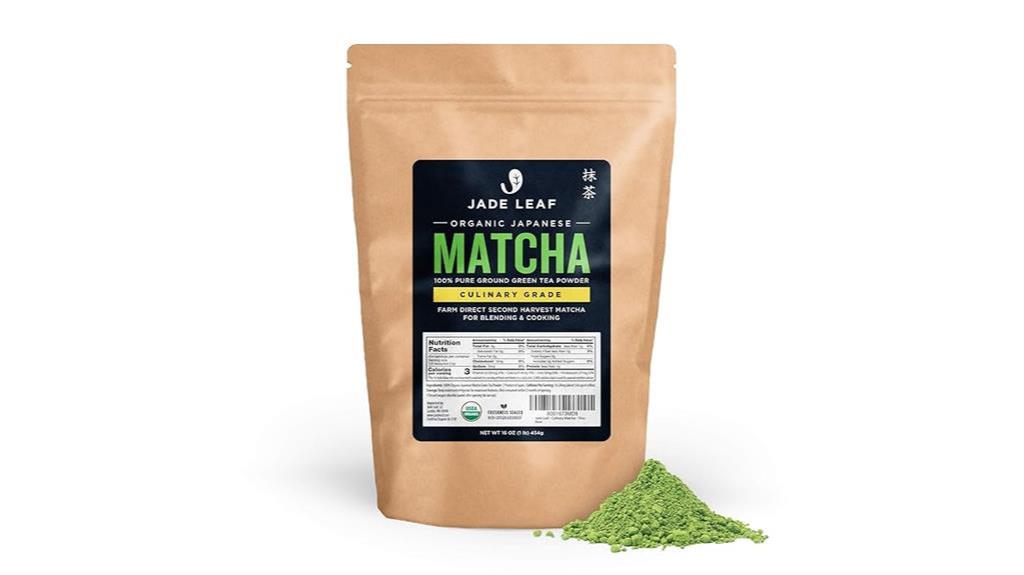 Jade Leaf Matcha Green Tea Powder Review