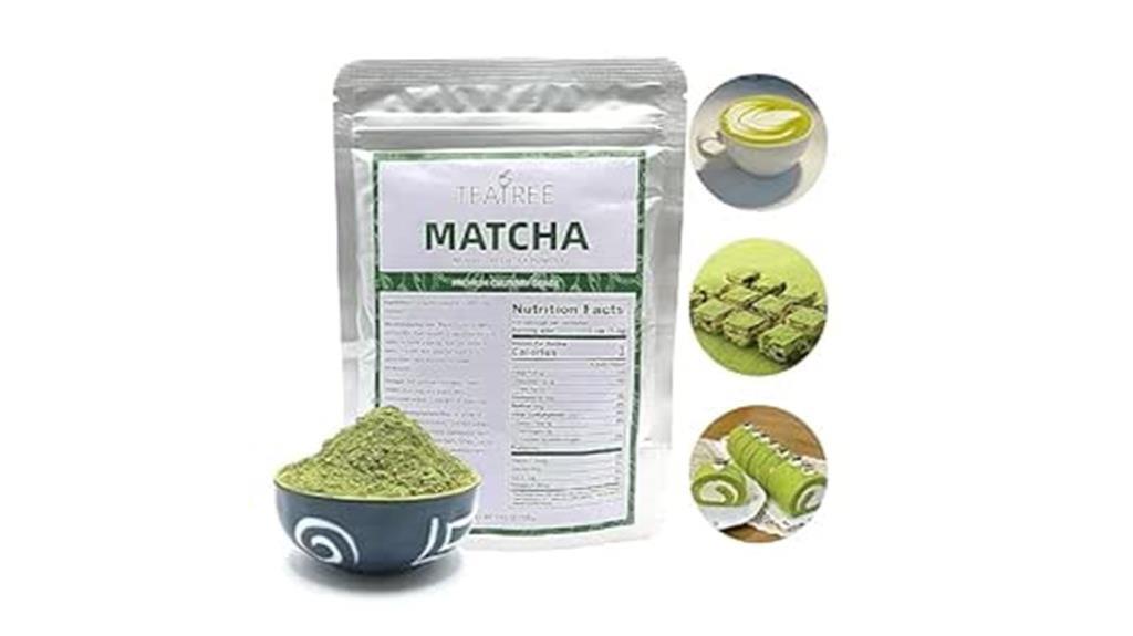 delicious matcha green tea