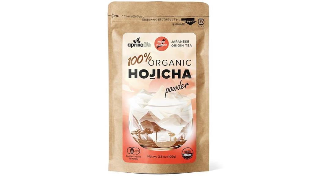 detailed review of hojicha