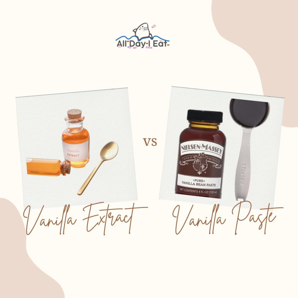 vanilla extract vs vanilla paste