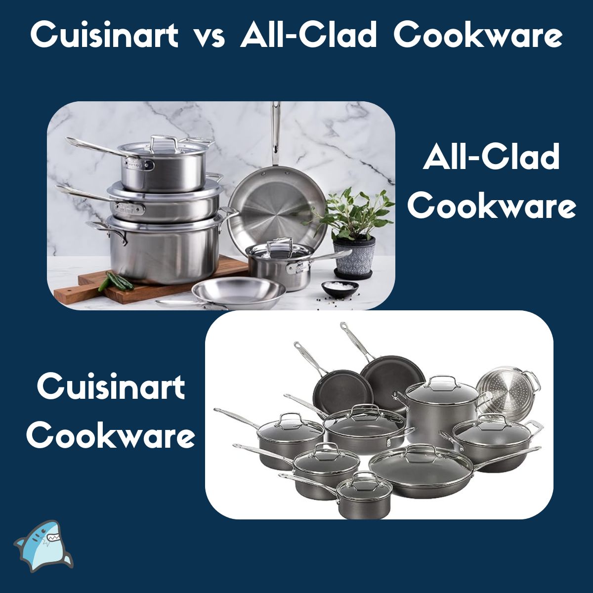 Cuisinart Vs All-Clad Cookware - All Day I Eat Like A Shark